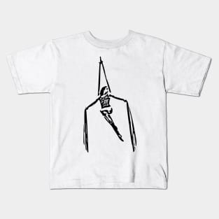 Aerialist Silks Tissu Iron Cross Kids T-Shirt